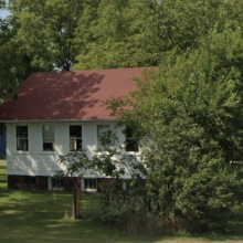 Side of the schoolhouse