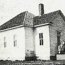 White schoolhouse