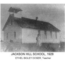 Jackson Hill School in 1928